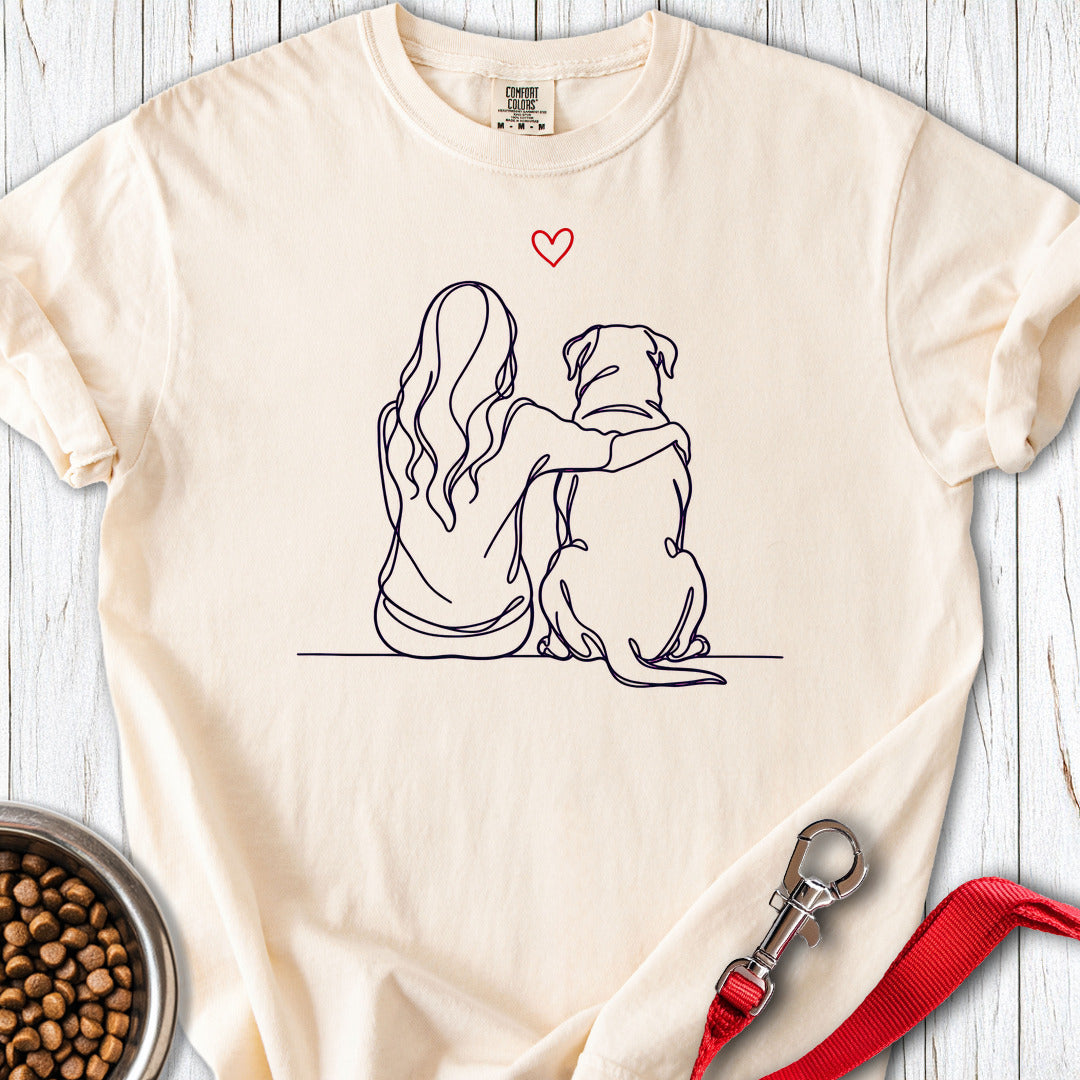 Rottweiler Hug Premium Tee Gift For Dog Lover