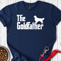 The Goldfather Golden Retriever T Shirt Gift For Dog Lover