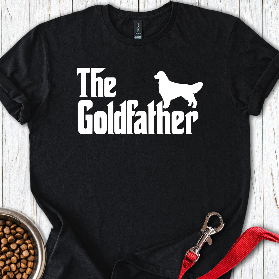 The Goldfather Golden Retriever T Shirt Gift For Dog Lover