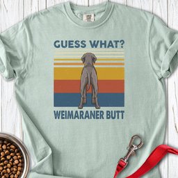 Weimaraner Butt Premium Tee Gift For Dog Lover