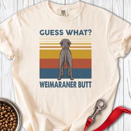 Weimaraner Butt Premium Tee Gift For Dog Lover