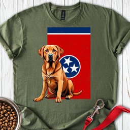 Tennessee Fox Red Labrador T Shirt Gift For Dog Lover