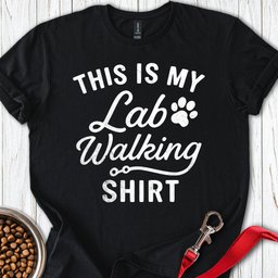 This Is My Lab Walking T Shirt Gift For Dog Lover