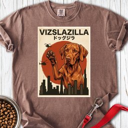 Vizsla Vizslazilla Premium Tee Gift For Dog Lover