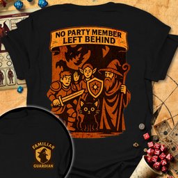 Familiar Guardian Tee Gift For Tabletop Gamer