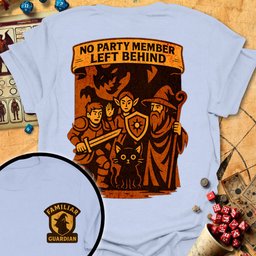 Familiar Guardian Tee Gift For Tabletop Gamer