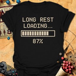 Long Rest Tee Gift For Tabletop Gamer