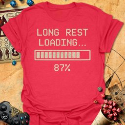 Long Rest Tee Gift For Tabletop Gamer