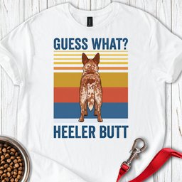 Red Heeler Butt T Shirt Gift For Dog Lover