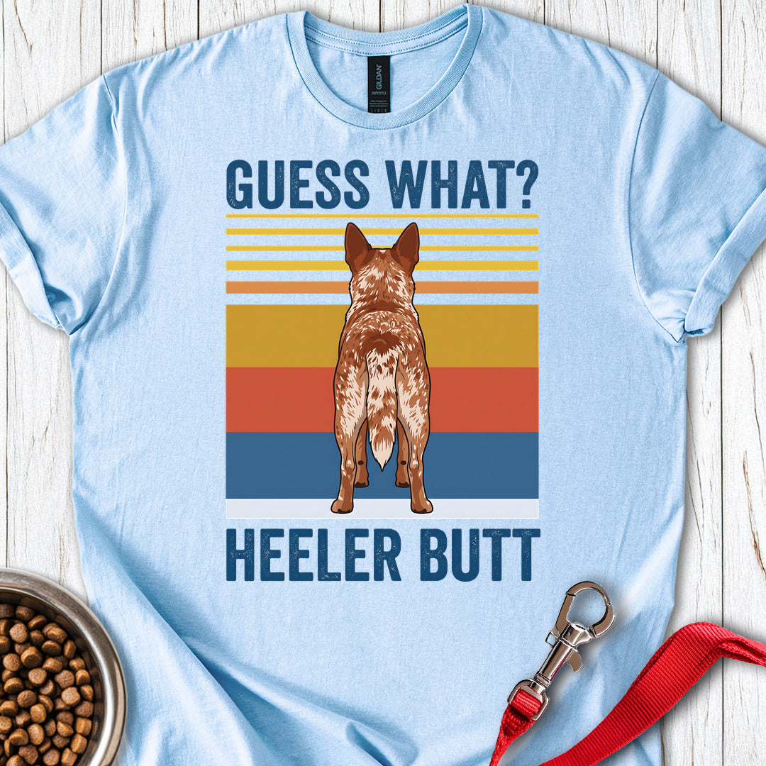 Red Heeler Butt T Shirt Gift For Dog Lover