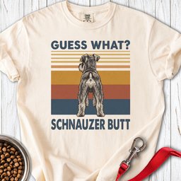 Schnauzer Butt Premium Tee Gift For Dog Lover
