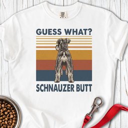 Schnauzer Butt Premium Tee Gift For Dog Lover
