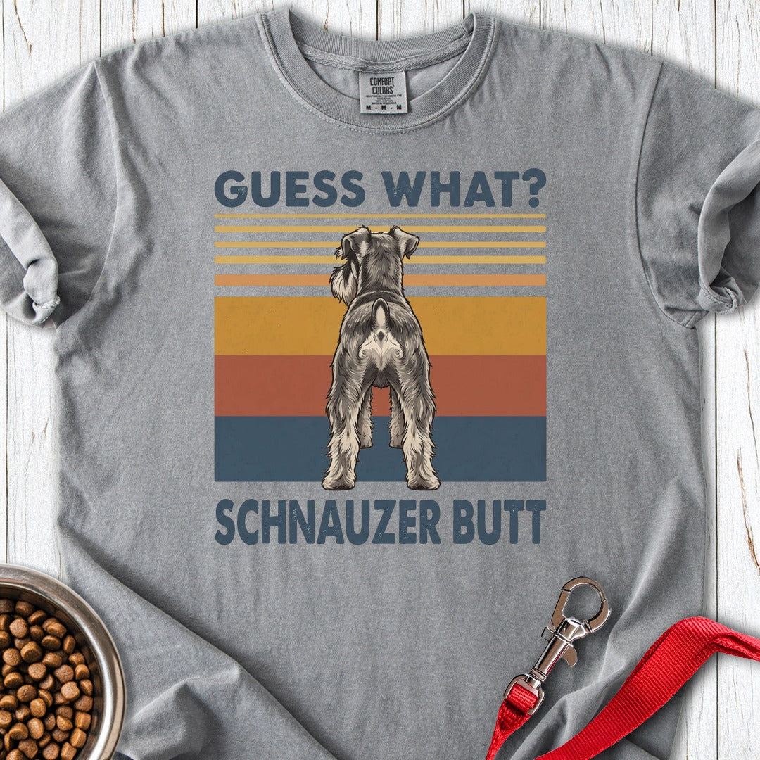 Schnauzer Butt Premium Tee Gift For Dog Lover