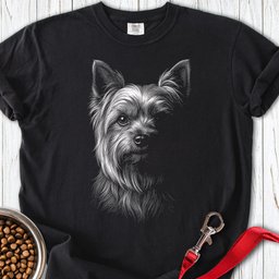 Yorkshire Terrier Engraved Premium Tee Gift For Dog Lover