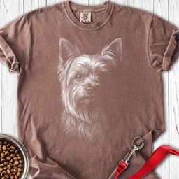 Yorkshire Terrier Engraved Premium Tee Gift For Dog Lover