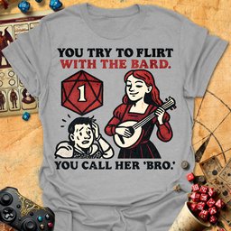Call Her Bro Tee Gift For Tabletop Gamer