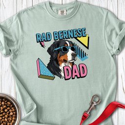 Rad Bernese Dad Premium Tee Gift For Dad