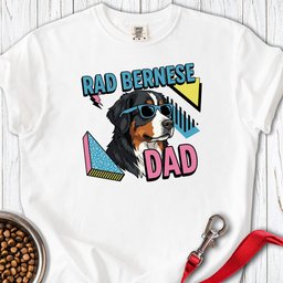 Rad Bernese Dad Premium Tee Gift For Dad