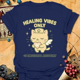 Healing Vibes Tee Gift For Tabletop Gamer