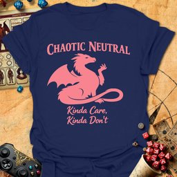 Kinda Care Kinda Dont Tee Gift For Tabletop Gamer