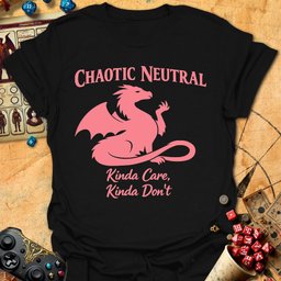 Kinda Care Kinda Dont Tee Gift For Tabletop Gamer