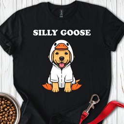 Silly Goose Labrador T Shirt Gift For Dog Lover