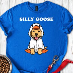 Silly Goose Labrador T Shirt Gift For Dog Lover