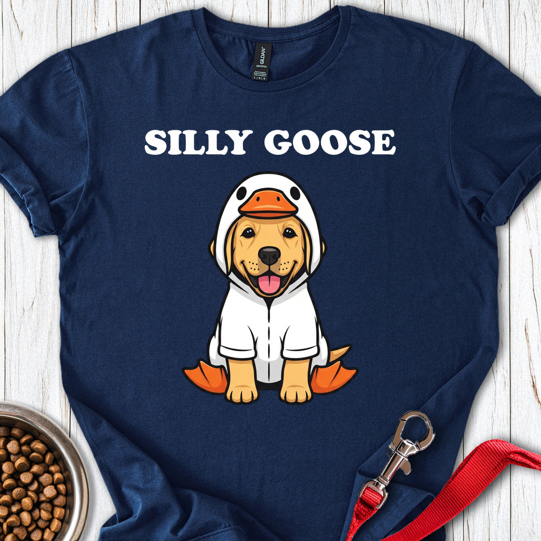 Silly Goose Labrador T Shirt Gift For Dog Lover