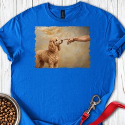 Standard Poodle Creation Apricot T Shirt Gift For Dog Lover