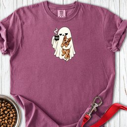 Red Heeler Meh Ghost Premium Tee Gift For Dog Lover