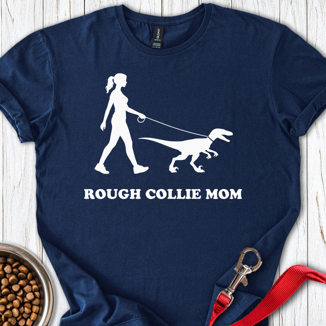 Rough Collie Mom T Shirt Gift For Mom