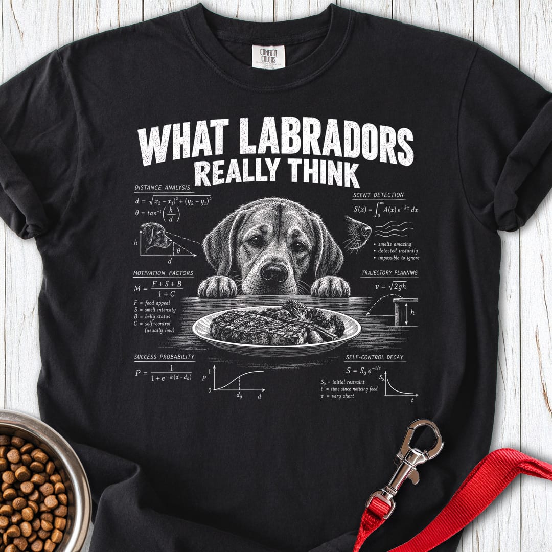 What Labradors Think Premium Tee Gift For Dog Lover