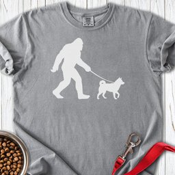 Shiba Inu Bigfoot Premium Tee Gift For Dog Lover