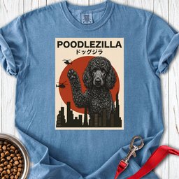 Standard Poodle Poodlezilla Black Premium Tee Gift For Dog Lover