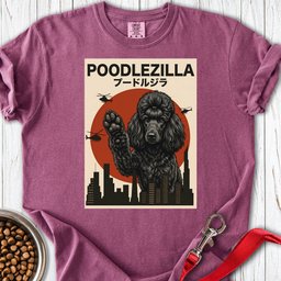 Standard Poodle Poodlezilla Premium Tee Gift For Dog Lover