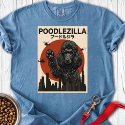 Standard Poodle Poodlezilla Premium Tee Gift For Dog Lover
