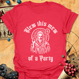 Bless This Mess Tee Gift For Tabletop Gamer
