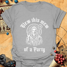 Bless This Mess Tee Gift For Tabletop Gamer