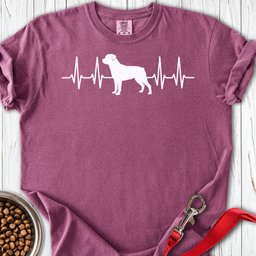 Rottweiler Heartbeat Premium Tee Gift For Dog Lover