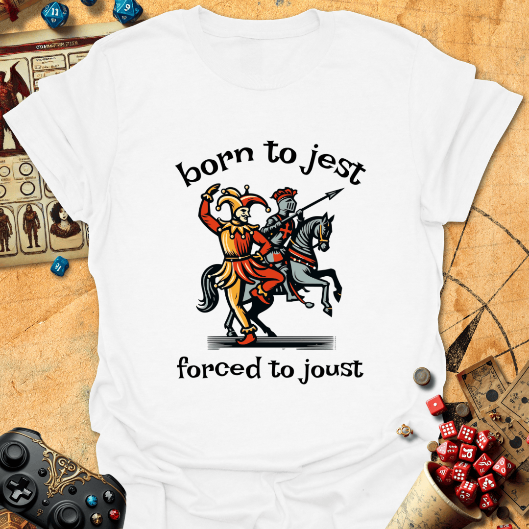 Born To Jest Tee Gift For Tabletop Gamer