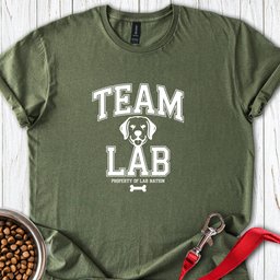 Team Lab T Shirt Gift For Dog Lover