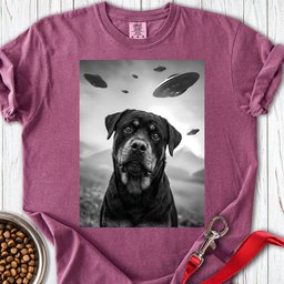 Rottweiler Ufo Premium Tee Gift For Dog Lover