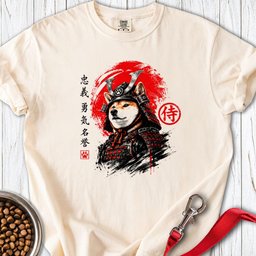 Shiba Inu Samurai Premium Tee Gift For Dog Lover