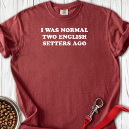 Two English Setters Premium Tee Gift For Dog Lover