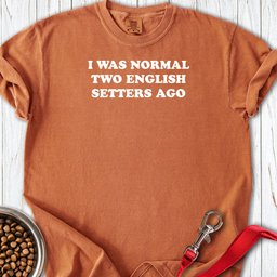 Two English Setters Premium Tee Gift For Dog Lover