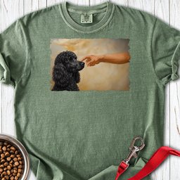 Standard Poodle Creation Black Premium Tee Gift For Dog Lover