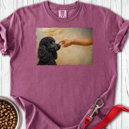 Standard Poodle Creation Black Premium Tee Gift For Dog Lover