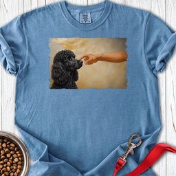 Standard Poodle Creation Black Premium Tee Gift For Dog Lover