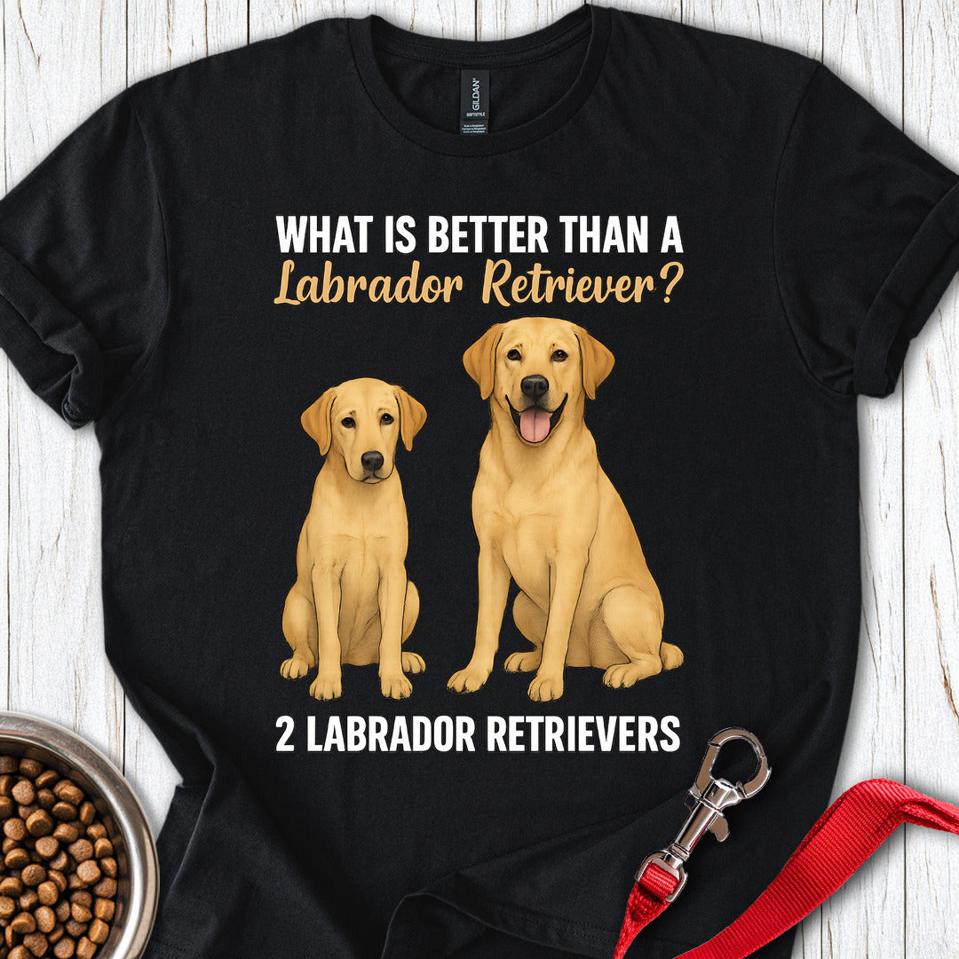 Whats Better Than A Labrador Tee Gift For Dog Lover