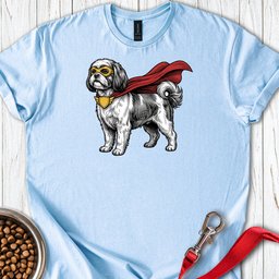 Shih Tzu Superhero T Shirt Gift For Dog Lover